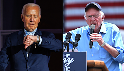 Bernie Sanders tells Biden to 'turn off the teleprompter' and let voters judge 'how well he's doing'