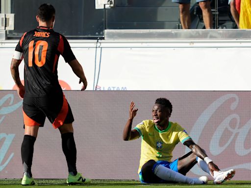 Las críticas a Brasil y Vinicius Jr, antes del partido con Uruguay, por la Copa América: Dorival Júnior está bajo presión