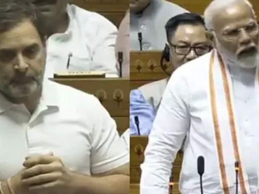 Rahul Gandhi's 'Hindu' remark creates uproar in Lok Sabha, invites sharp reactions from BJP leaders: Who said what? - The Economic Times