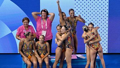 Las mexicanas de natación artística logran una actuación histórica en los Juegos Olímpicos pese a la Conade