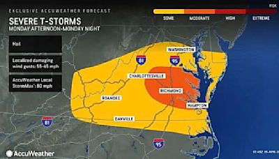 Watch Issued For Possibly Severe Storms That Could Bring 70MPH Wind Gusts, Hail To DMV Region