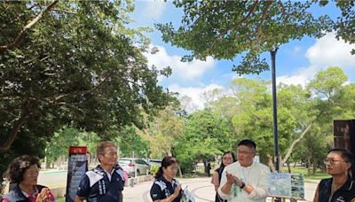 台中大甲鐵砧山兒童遊戲場遮棚遭吹毀 爭取538萬元修繕 - 寶島