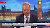 Nigel Farage hits out at 'absolutely batty' policy that has allowed migrants to swarm in