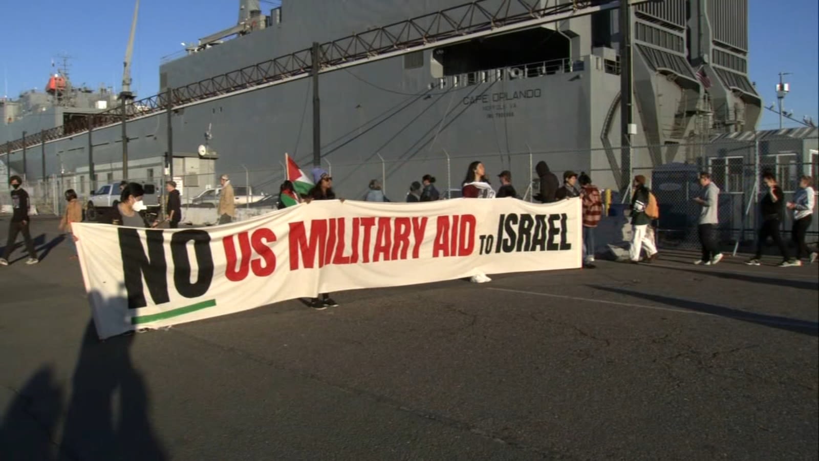 Port of Oakland shutdown among several planned Gaza, May Day protests in Bay Area