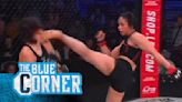 Video: LFA's Kendra McIntyre ragdoll KOs opponent with absolutely vicious head kick