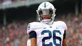 Saquon Barkley talks about graduating from Penn State with Giants media