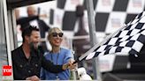 Keanu Reeves leaves fans excited with recent public appearance with girlfriend Alexandra Grant at racing event in Germany - See viral photos | English Movie News - Times of India