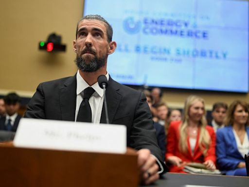 US swim great Phelps tells Congress that Olympic anti-doping efforts fall short