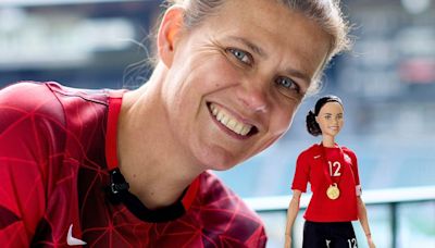 Portland Thorns forward Christine Sinclair honored with her own Barbie doll