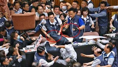 沈伯洋遭藍委推落重摔 台北大學教授發起連署：國會暴力不應免責