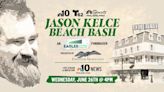 Watch and donate: The 2024 Jason Kelce Beach Bash in support of the Eagles Autism Foundation