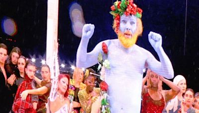 'Semi-Naked Blue Guy' Addresses Olympic Opening Ceremony Controversy