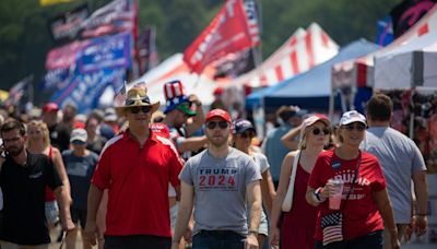 Trump evacuated from rally stage after apparent shots heard