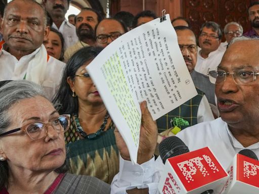 INDIA bloc parties walk out of Rajya Sabha during PM Modi's speech
