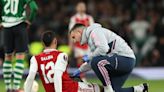 Mikel Arteta: Arsenal injury update on William Saliba and Takehiro Tomiyasu ahead of title run-in