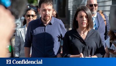 Insultos y amenazas a Irene Montero y Pablo Iglesias a su llegada a los juzgados: "Sois unos miserables"