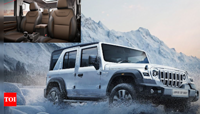 Don't like Mahindra Thar Roxx 4x4's white interiors? Problem fixed with update - Times of India