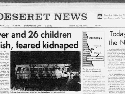 Deseret News archives: California mass kidnapping ordeal in 1976 amazingly ends without harm