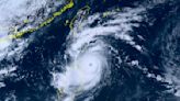 Typhoon Saola strengthens as it passes Taiwan on its way to China