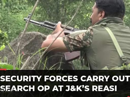 J-K: Security forces carry out search operation for 2nd day at Reasi to hunt down terrorists