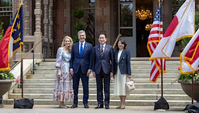 North Carolina welcomes a historic visitor in Japan's Prime Minister Kishida