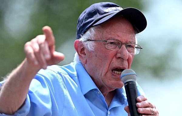 Democrat voters demand Bernie Sanders take on Donald Trump