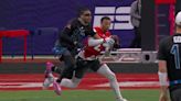 WATCH: Pat Surtain intercepts Jared Goff pass at the Pro Bowl