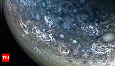 Photos: Juno spacecraft shares breathtaking pictures of Jupiter | - Times of India