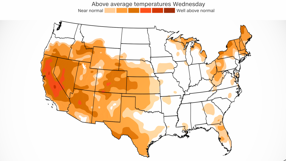 A heat dome will send temperatures into the triple-digits across the West as fires burn