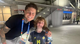 Scotland star Lyndon Dykes' lovely gesture has young fan in tears