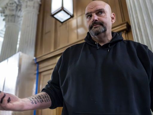 Fetterman says college protests are ‘working against peace in Middle East’