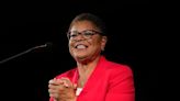 Karen Bass projected to make history as LA's first female mayor