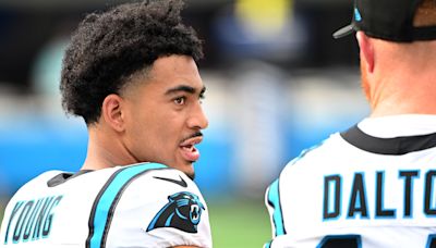 Panthers depth chart: Who is Carolina's backup QB after Bryce Young benching?