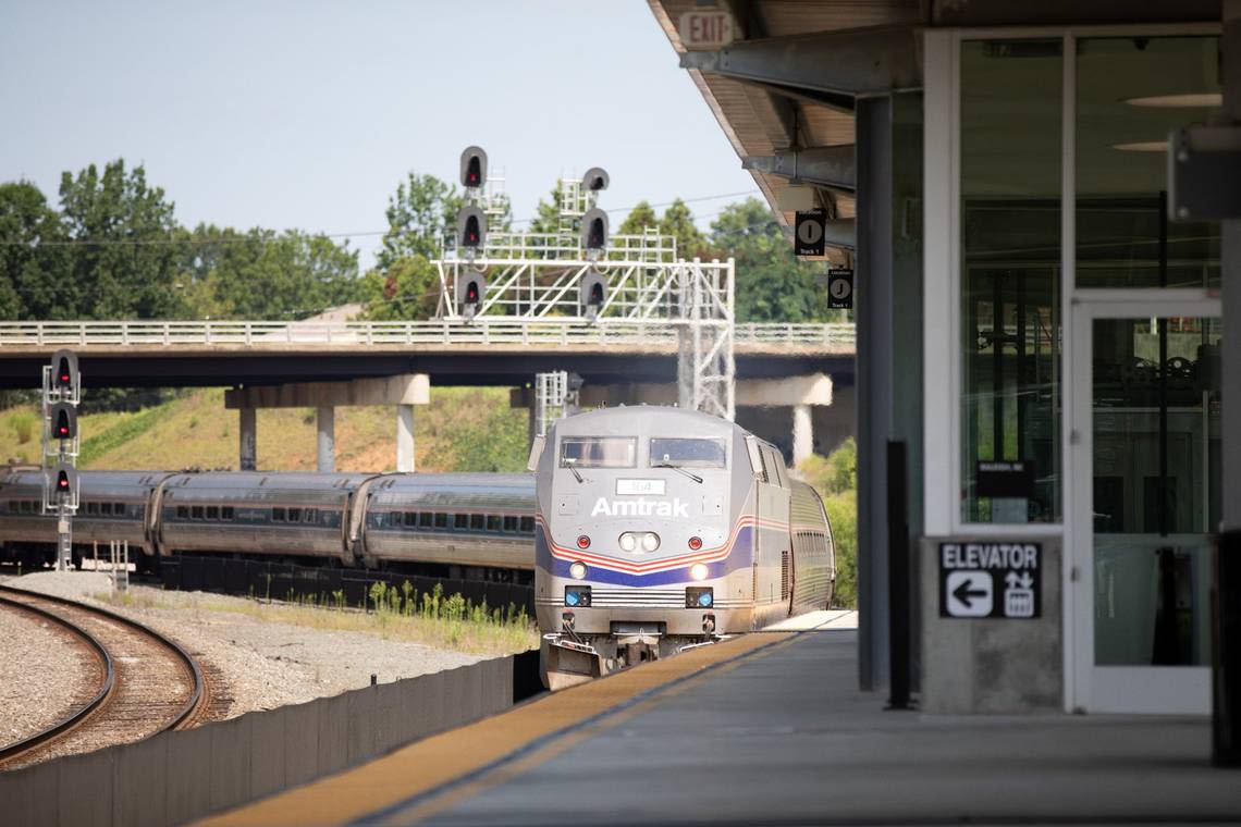 North Carolina’s Amtrak trains are stopped as police respond to ‘vehicle incident’