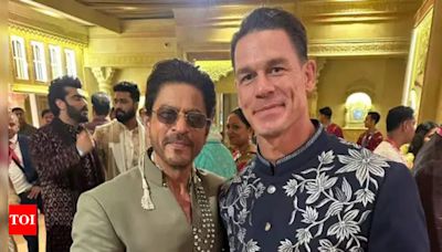 “A surreal 24 hours..including meeting SRK”: John Cena opens up about his bond with Shah Rukh Khan | WWE News - Times of India