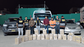 Hallan 450 kilos de cocaína en 'caleta' hidráulica de camión y capturan a 3 presuntos narcos