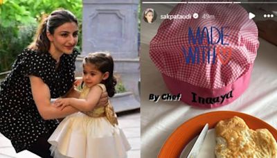 Soha Ali Khan Relishes A Heart-Shaped Omlette For Breakfast Prepared By Her Little 'Chef Inaaya' - News18