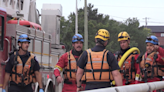 London Firefighters respond to homeless woman in Thames River