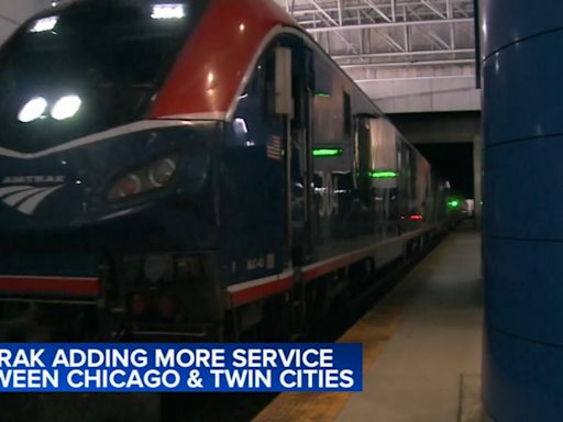 Amtrak adds new trains between Chicago and Twin Cities