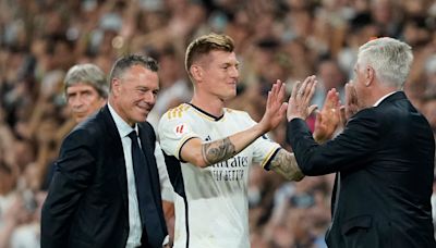 Kroos will leave at the top, Ancelotti says