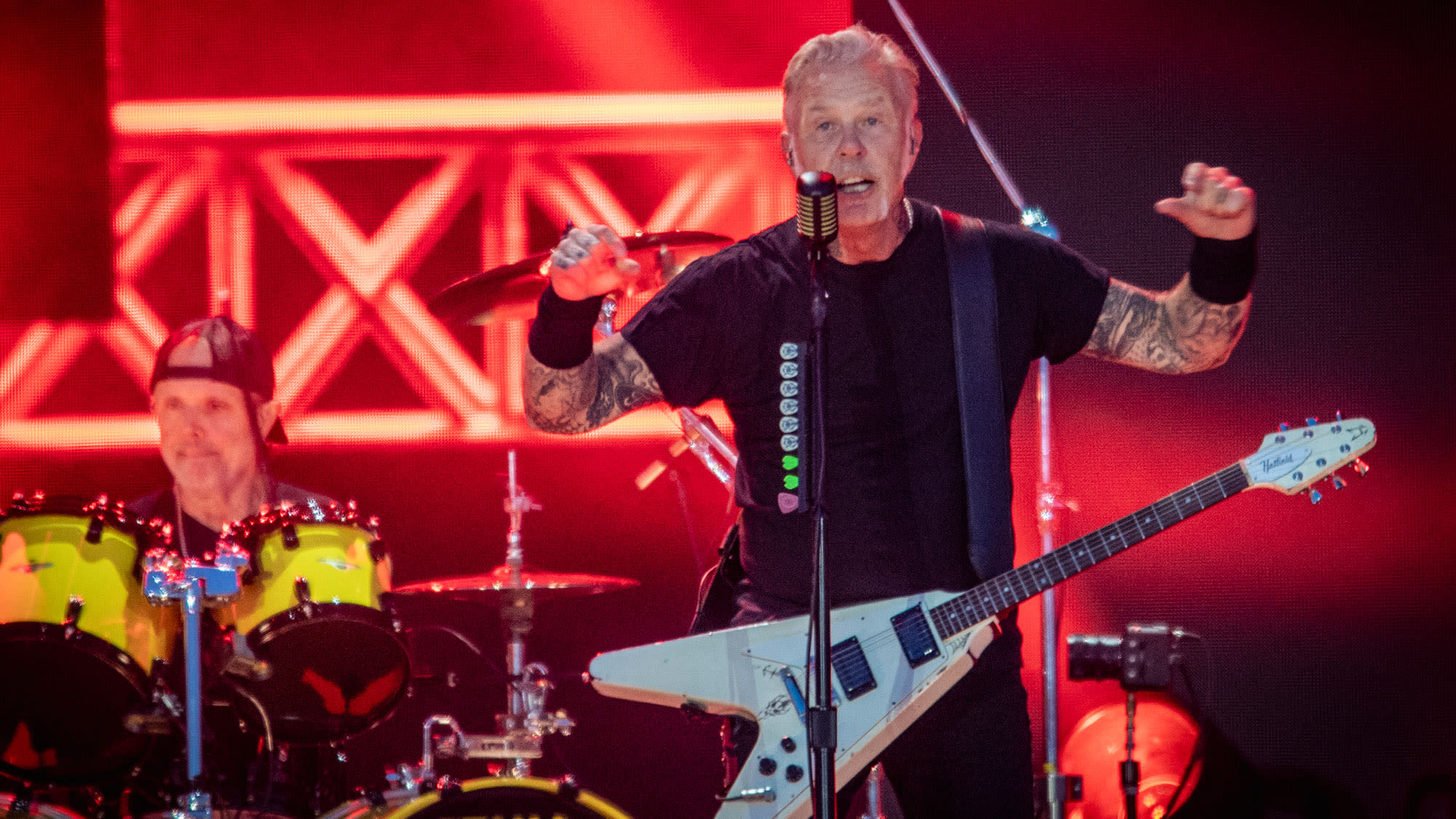 James Hetfield opens up on the guitar-based anxiety dreams he had ahead of Metallica’s recent tour