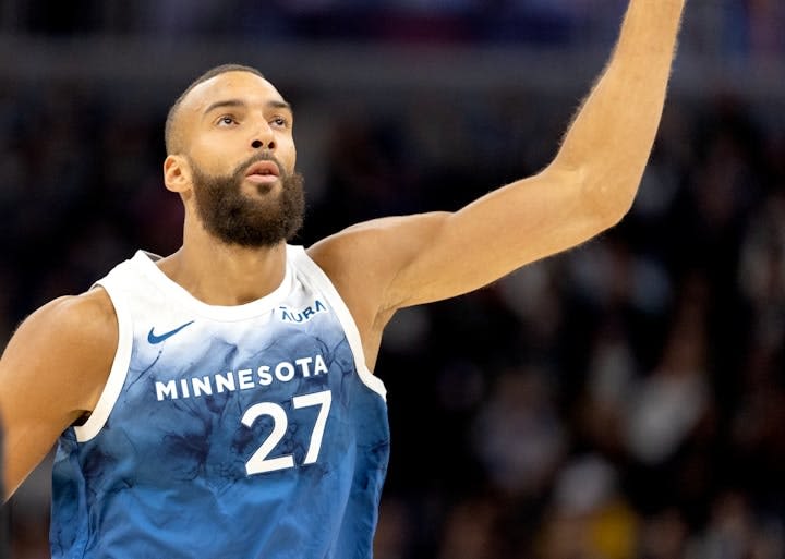 Timberwolves center Rudy Gobert is NBA Defensive Player of the Year