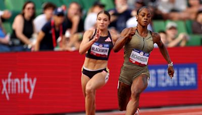 Sha'Carri Richardson, Gabby Thomas fastest in 200m round one at U.S. Olympic Team Trials