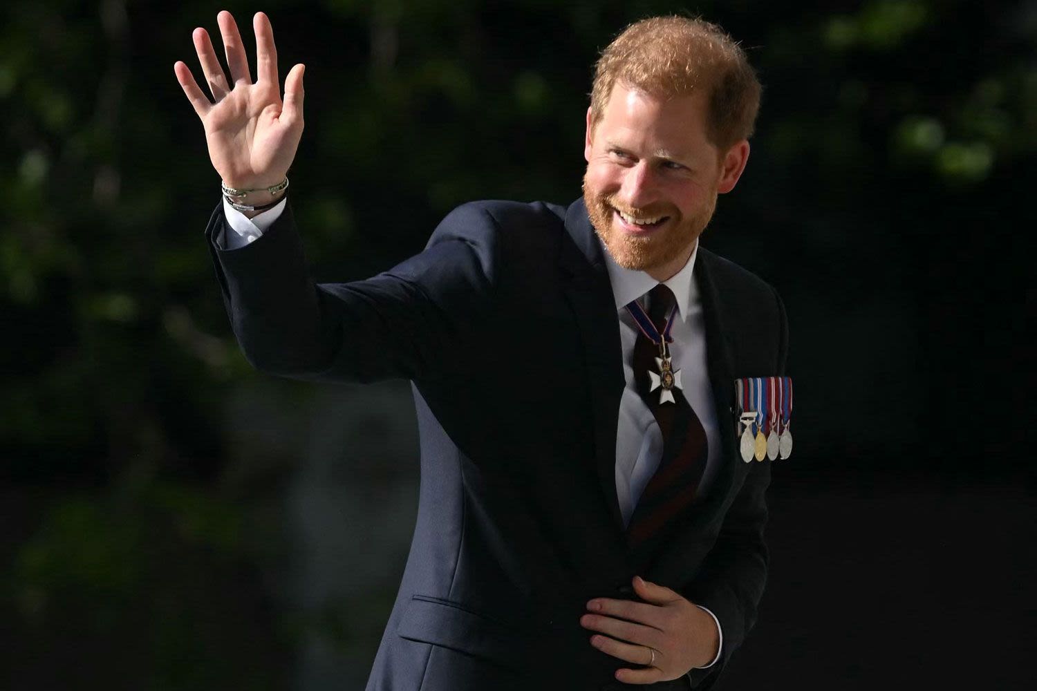 Prince Harry Steps Out in London for Invictus Games Service as Royal Family Attends a Different Event Just Miles Away