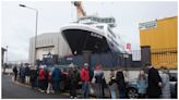 Launch of second delayed and overbudget CalMac ferry hit by glitch