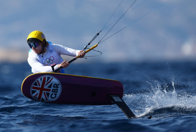 Olympics-Sailing-Briton Aldridge wins first ever kiteboarding gold