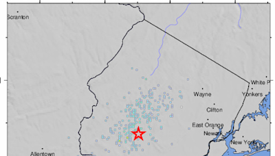 2.9 magnitude earthquake aftershock rattles NJ near Peapack and Gladstone