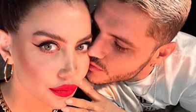 Wanda Nara y Mauro Icardi celebran 10 años juntos: una declaración de amor y una torta con un mensaje romántico