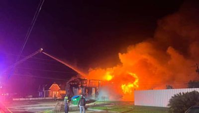 Crews put out fire at former LaPlace church