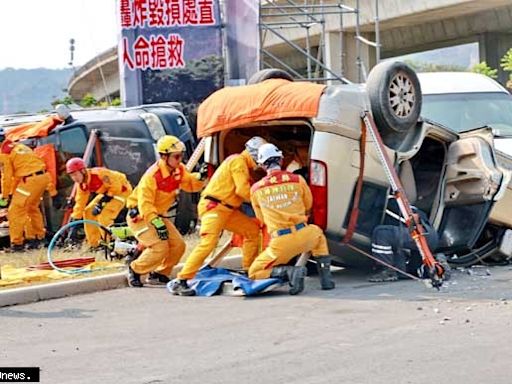 投縣民安10號演習實兵演練擬真 獲中央高度肯定